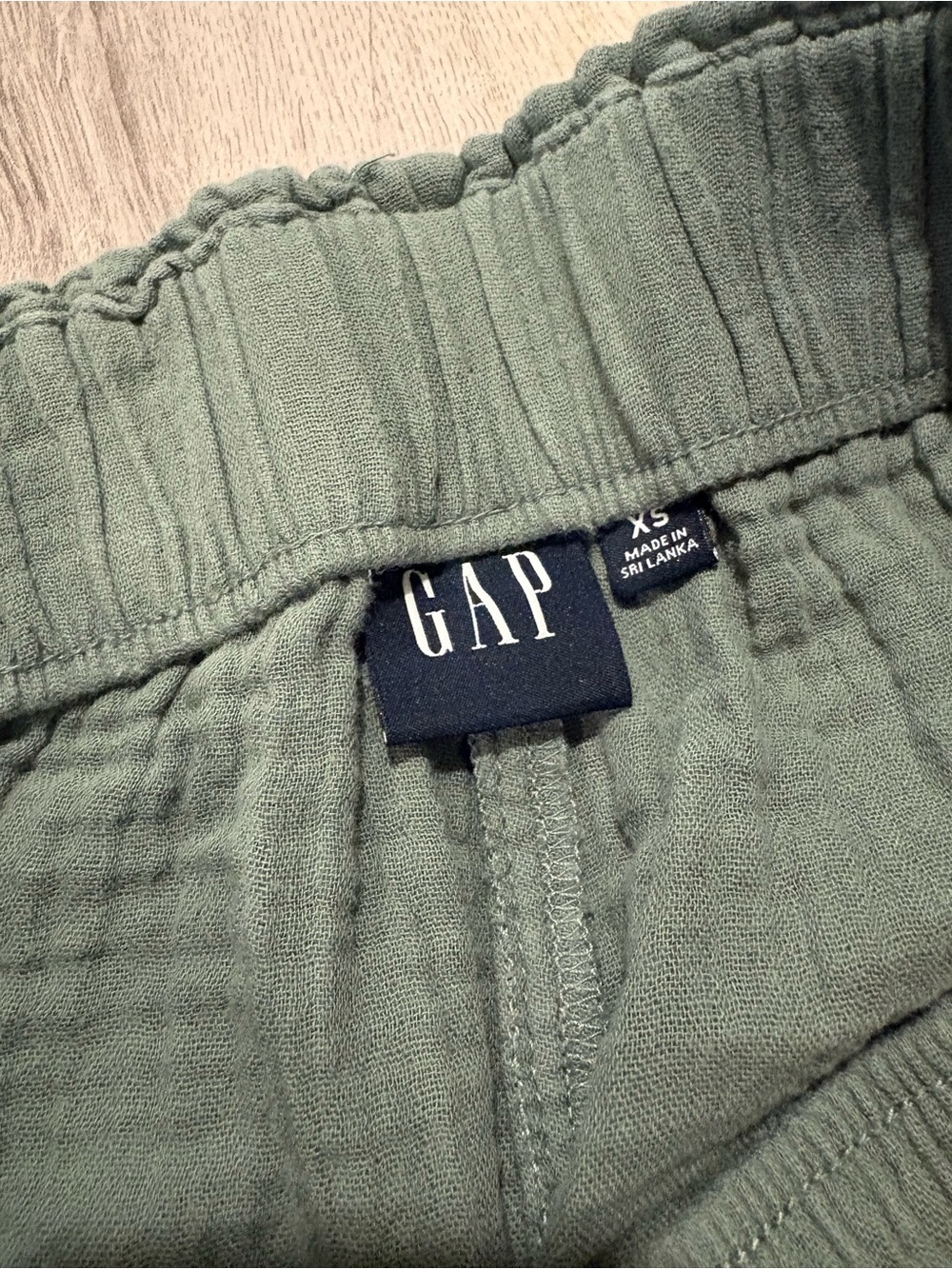 Gap 100% Cotton Wide Leg Pants - Picture 3 of 5